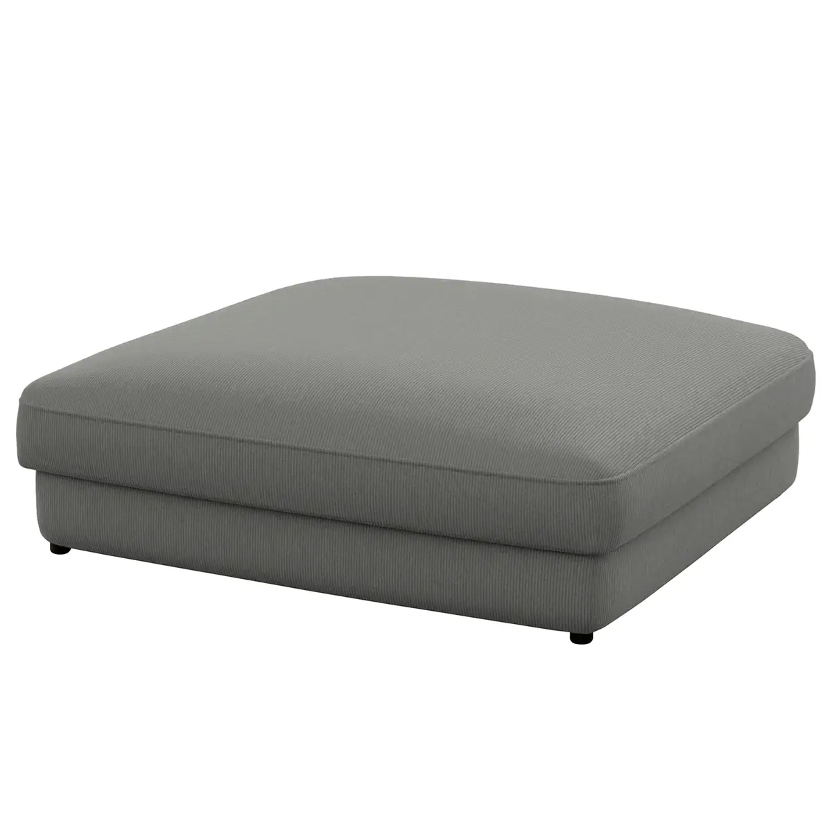 Polsterhocker Maiva | Grau