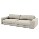 Big-Sofa Grau Cordstoff Maiva | Grau