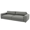 Big-Sofa Grau Cordstoff Maiva | Grau