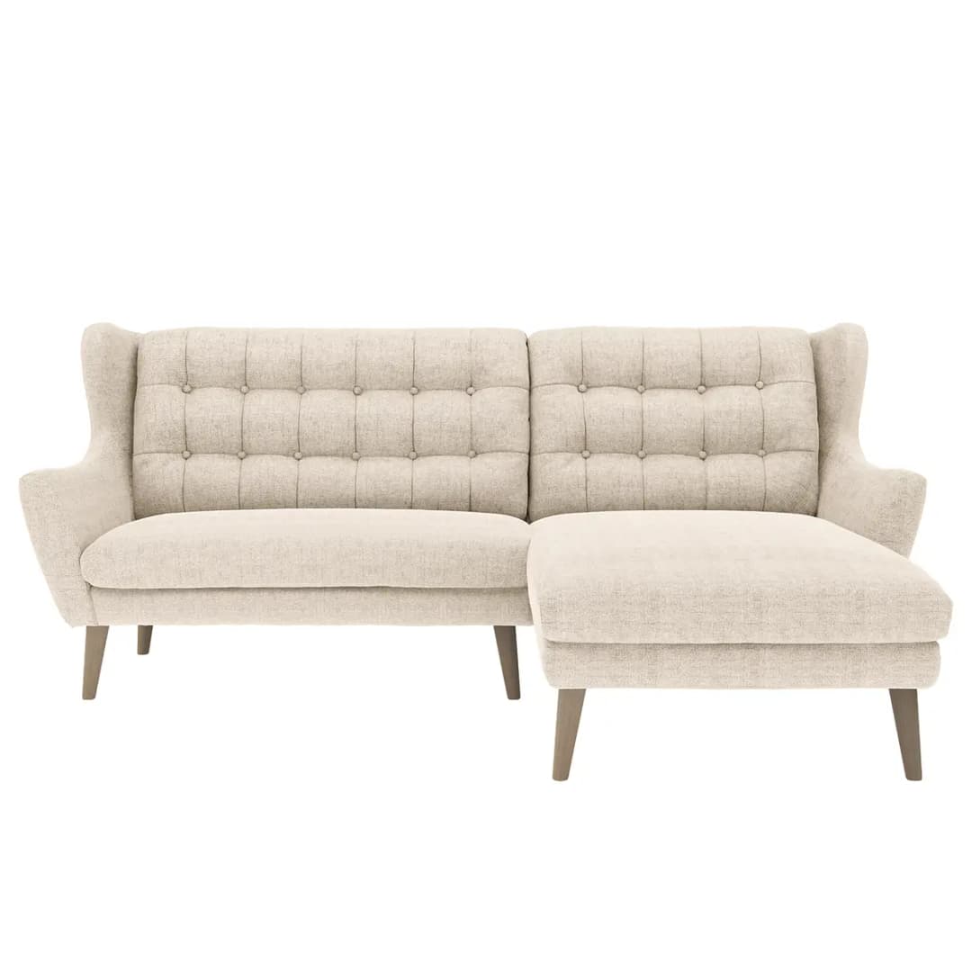 Ecksofa Zarza | Grau
