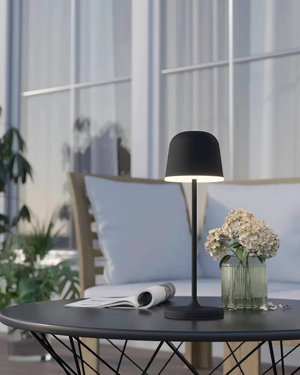 LED-Wegeleuchte Mannera | Schwarz