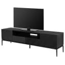 TV-Lowboard mit Schubladen | Schwarz