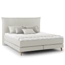 Boxspringbett Klassisch 180 x 200cm Microfaser Orela | Grau
