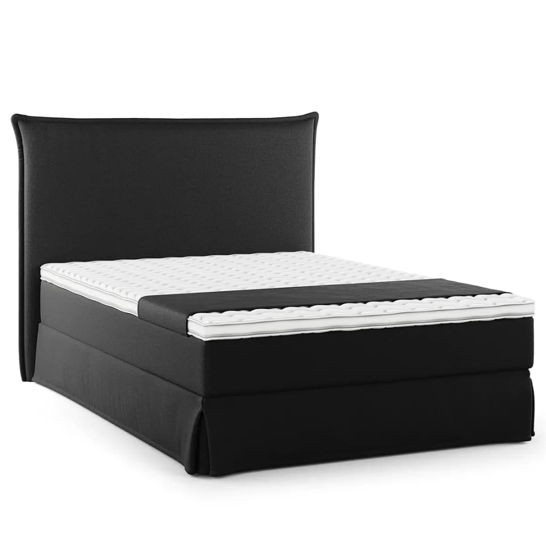 Boxspringbett Orela | Schwarz