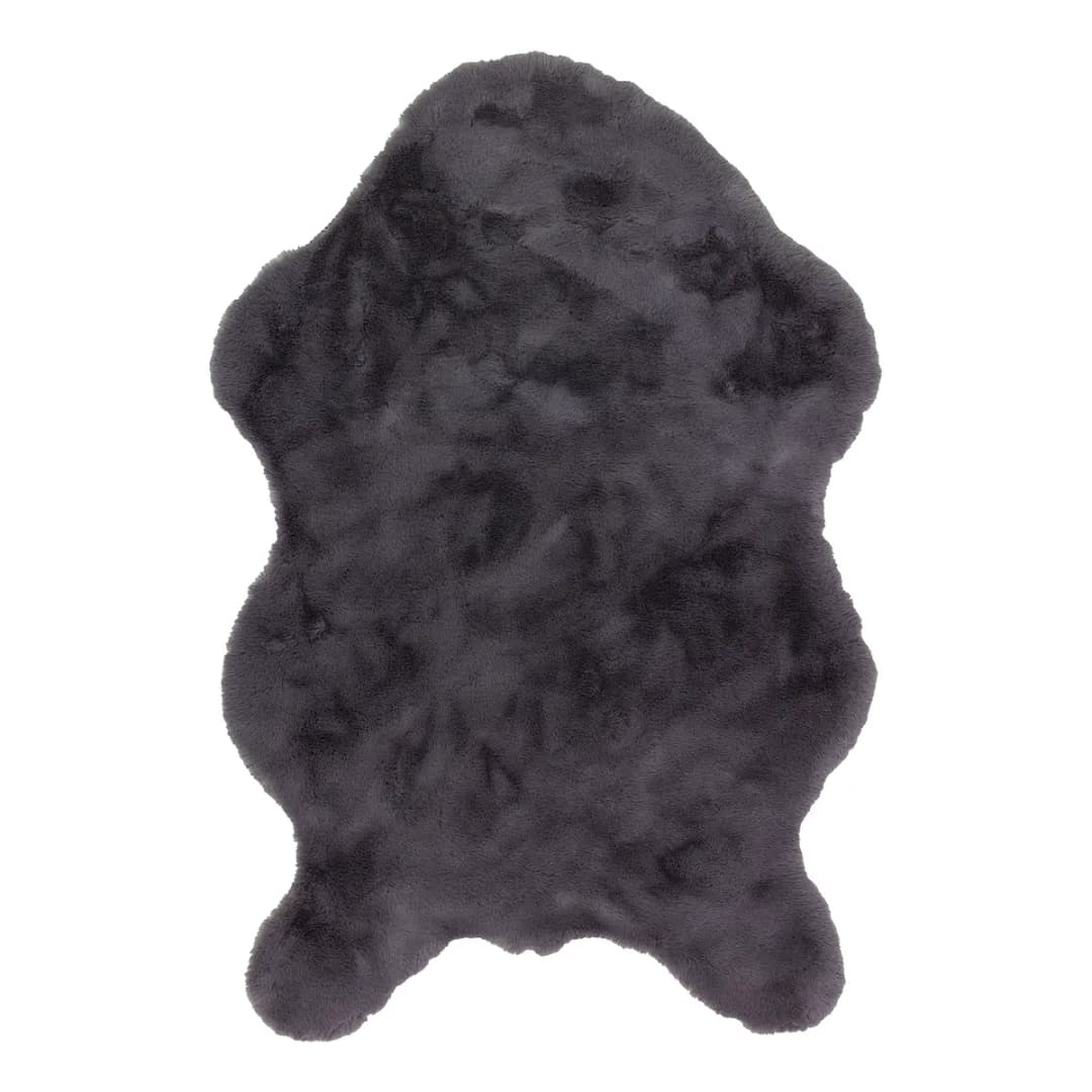 Fellteppich Tender | Schwarz