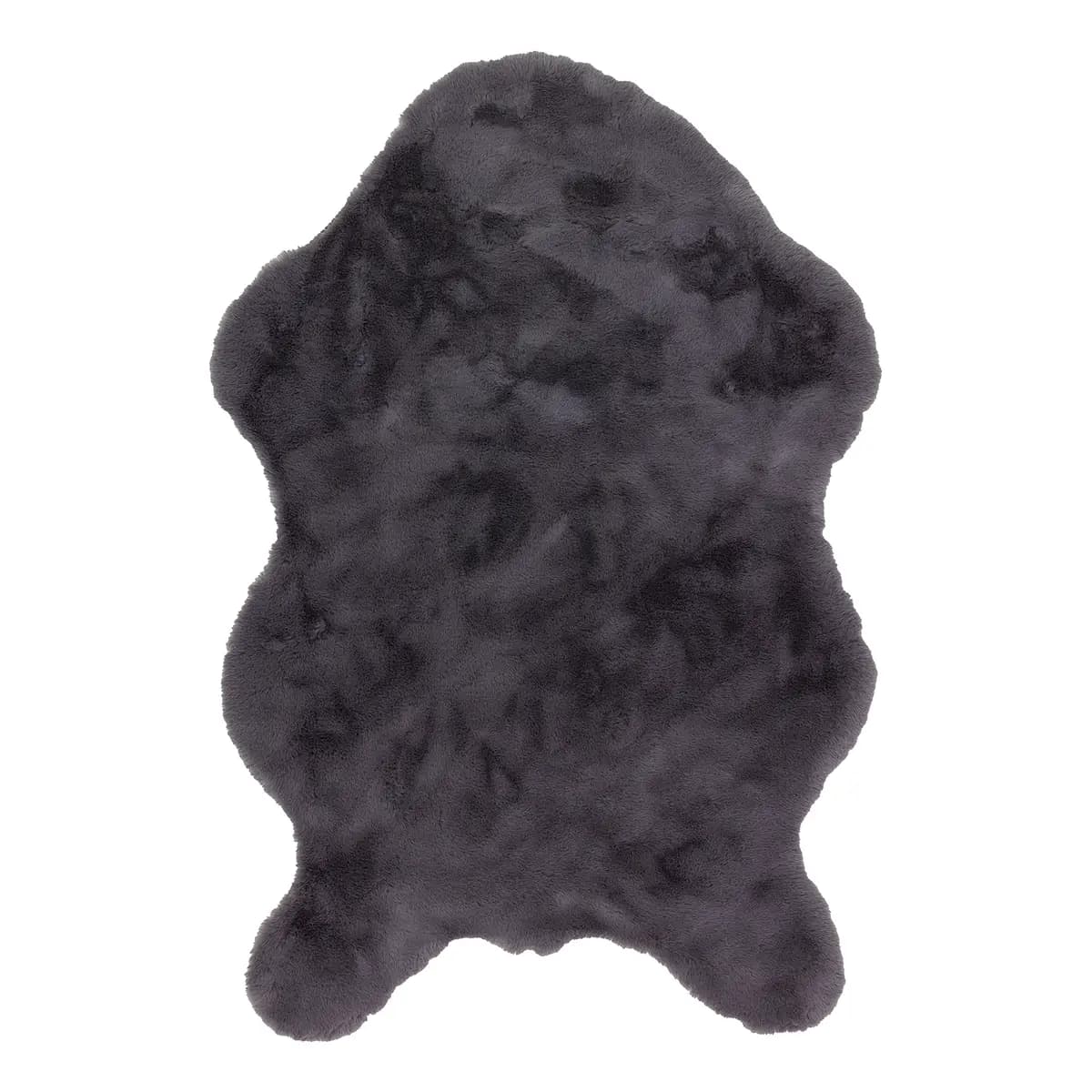 Fellteppich Tender | Schwarz