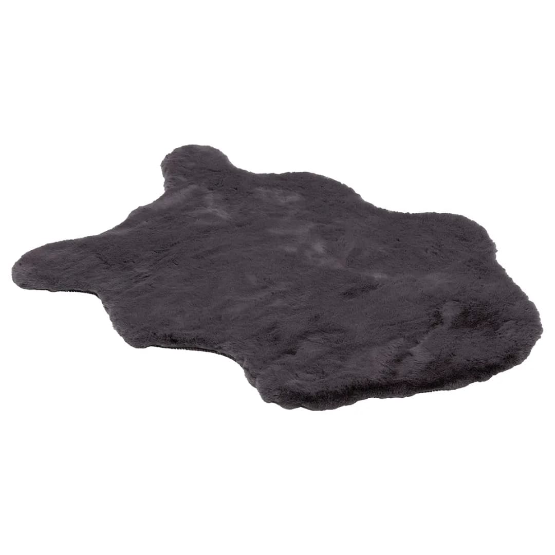 Fellteppich Tender | Schwarz
