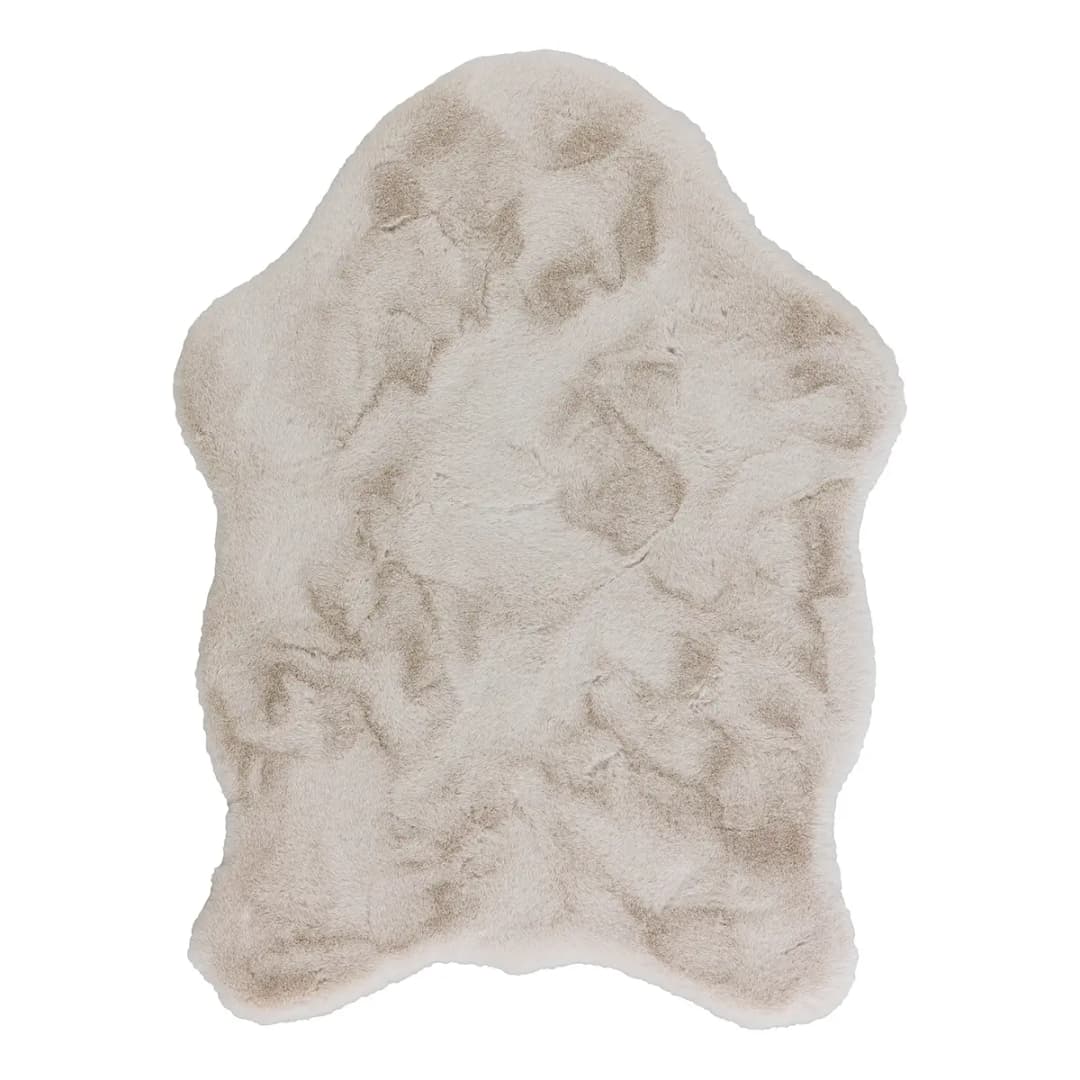 Fellteppich Tender | Beige