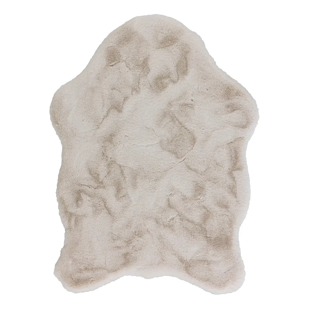 Fellteppich Tender | Beige
