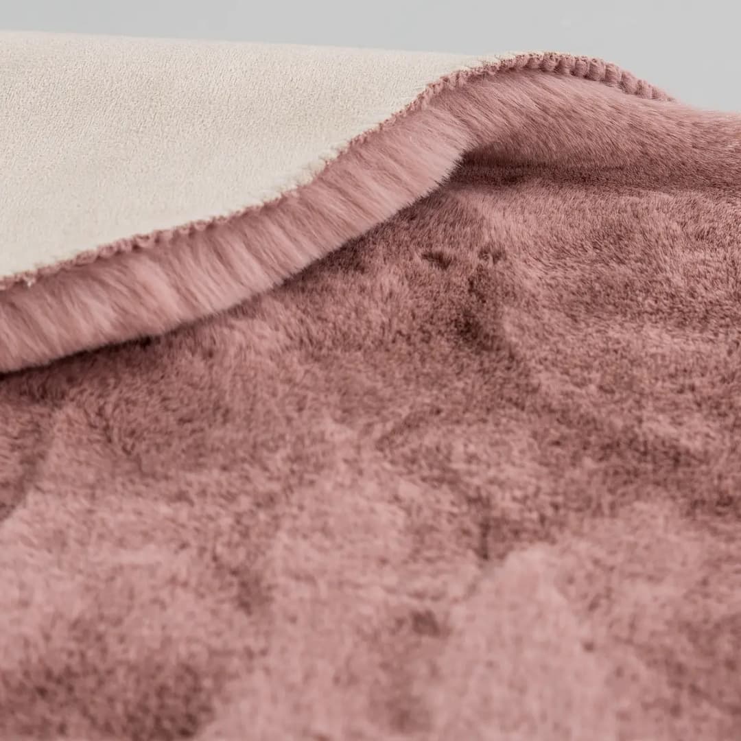 Fellteppich Tender | Rosa