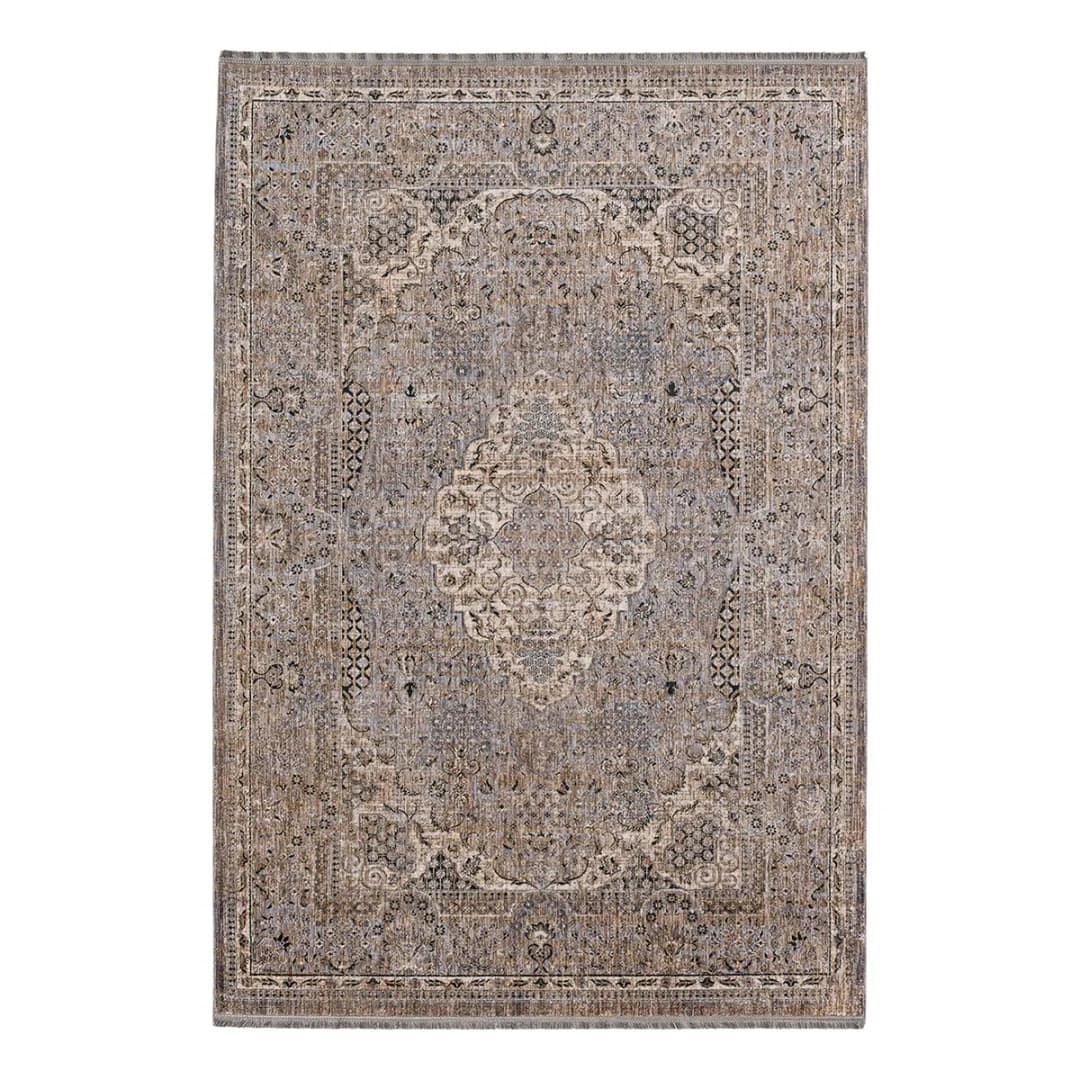 Kurzflorteppich Sarezzo | Beige