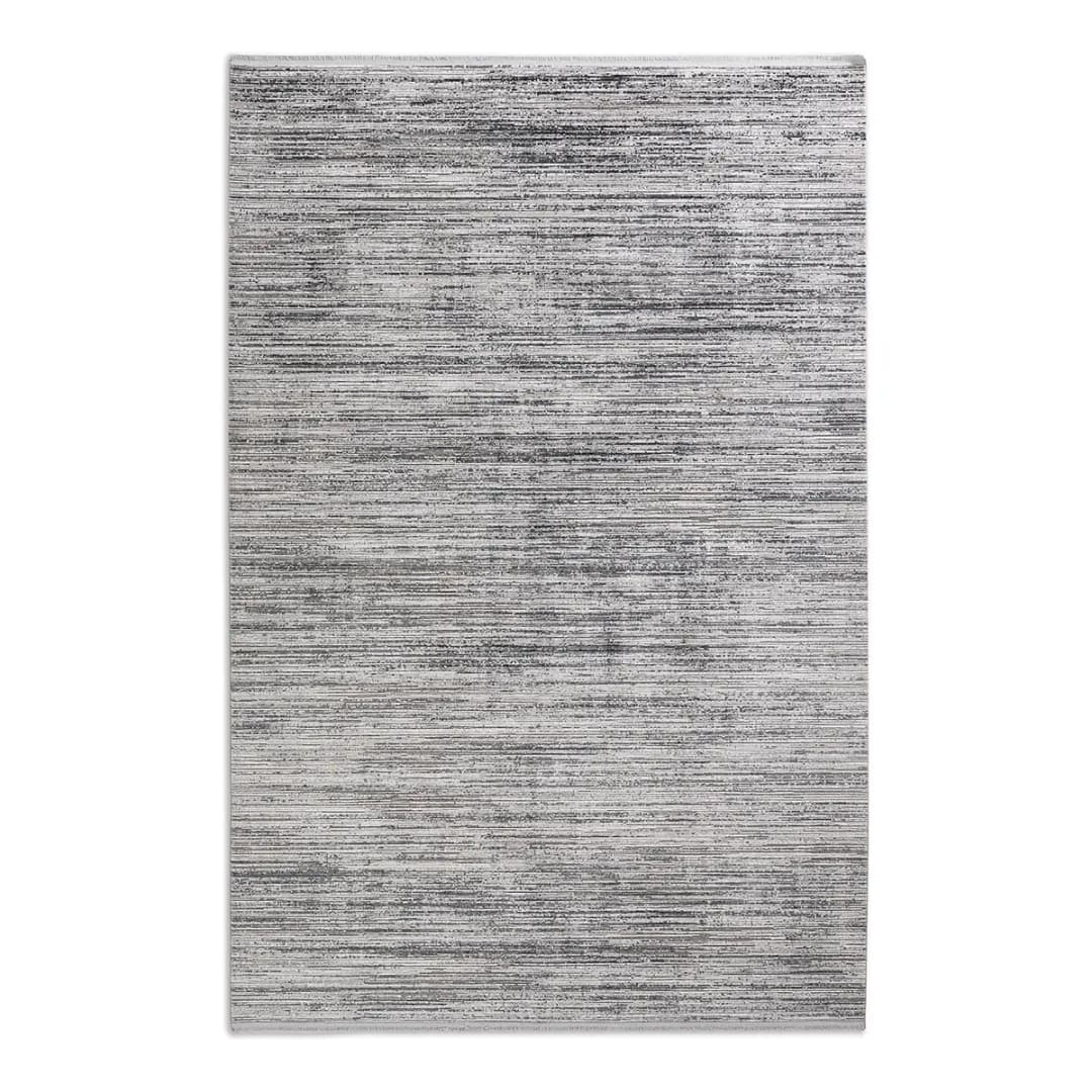 Kurzflorteppich Gravina | Schwarz