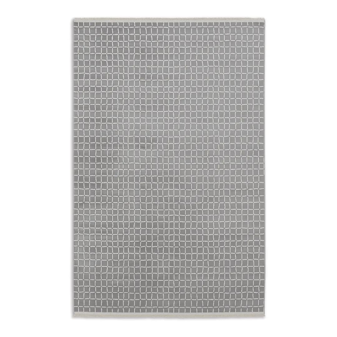 Kurzflorteppich Magic Silber/Silber | Silber