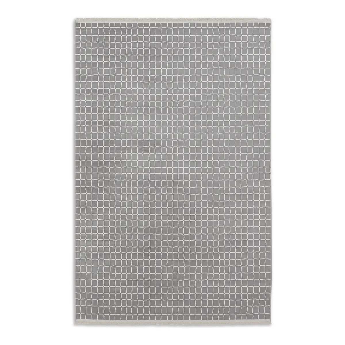 Kurzflorteppich Magic Silber/Silber | Silber