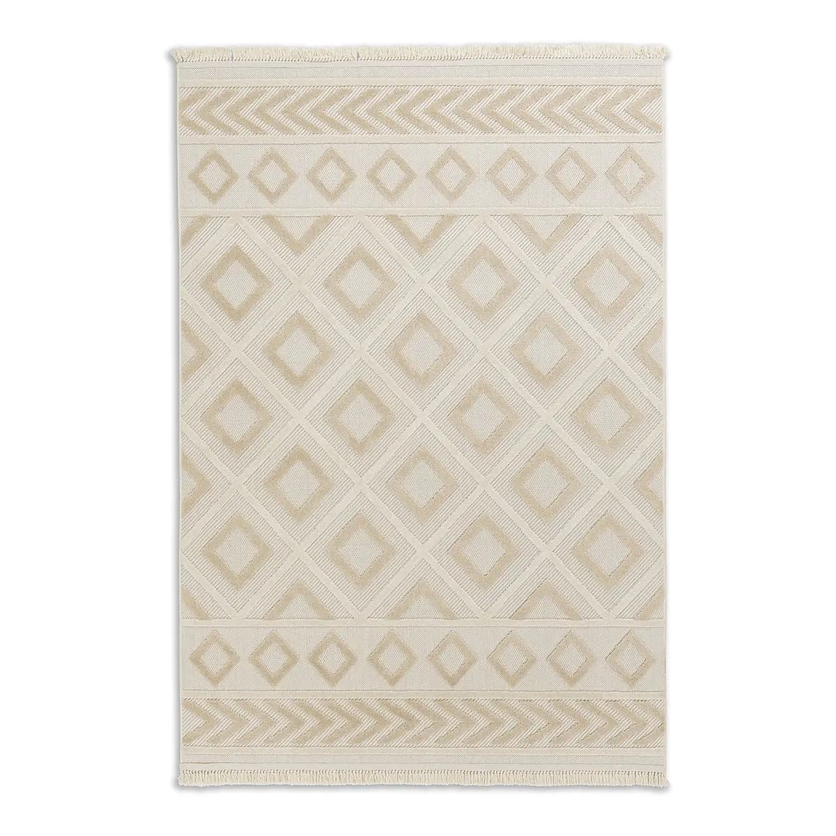 In- / Outdoorteppich Summer Beige/Beige | Beige