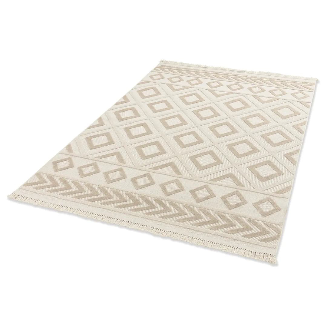 In- / Outdoorteppich Summer Beige/Beige | Beige