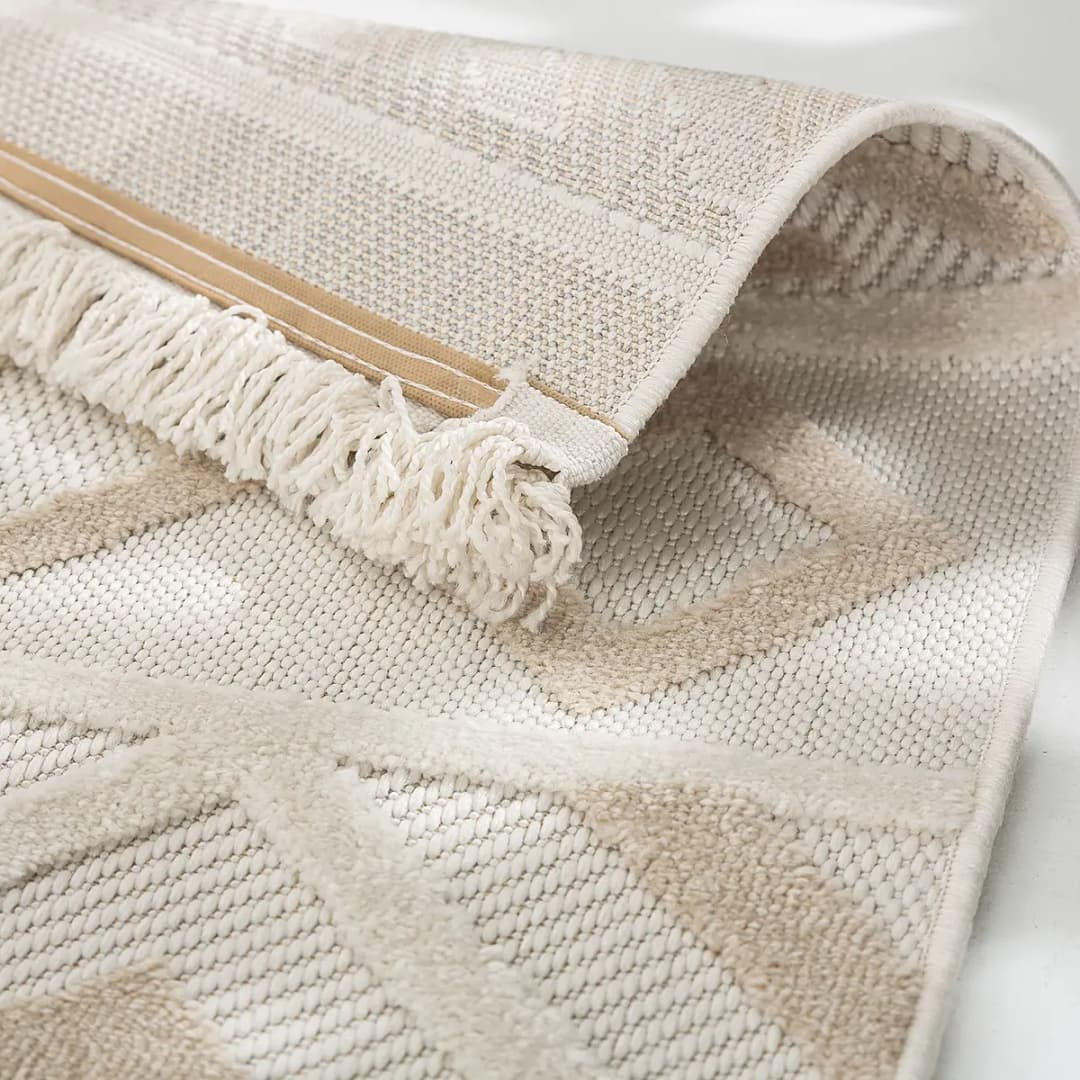 In- / Outdoorteppich Summer Beige/Beige | Beige