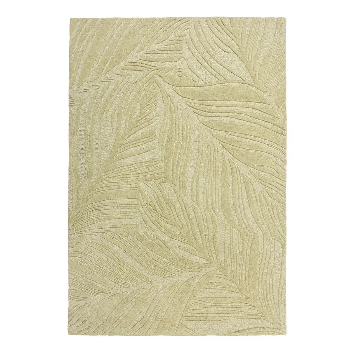 Wollteppich Lino Leaf Grün/Hellgrün 200 x 290cm Wolle | Grün