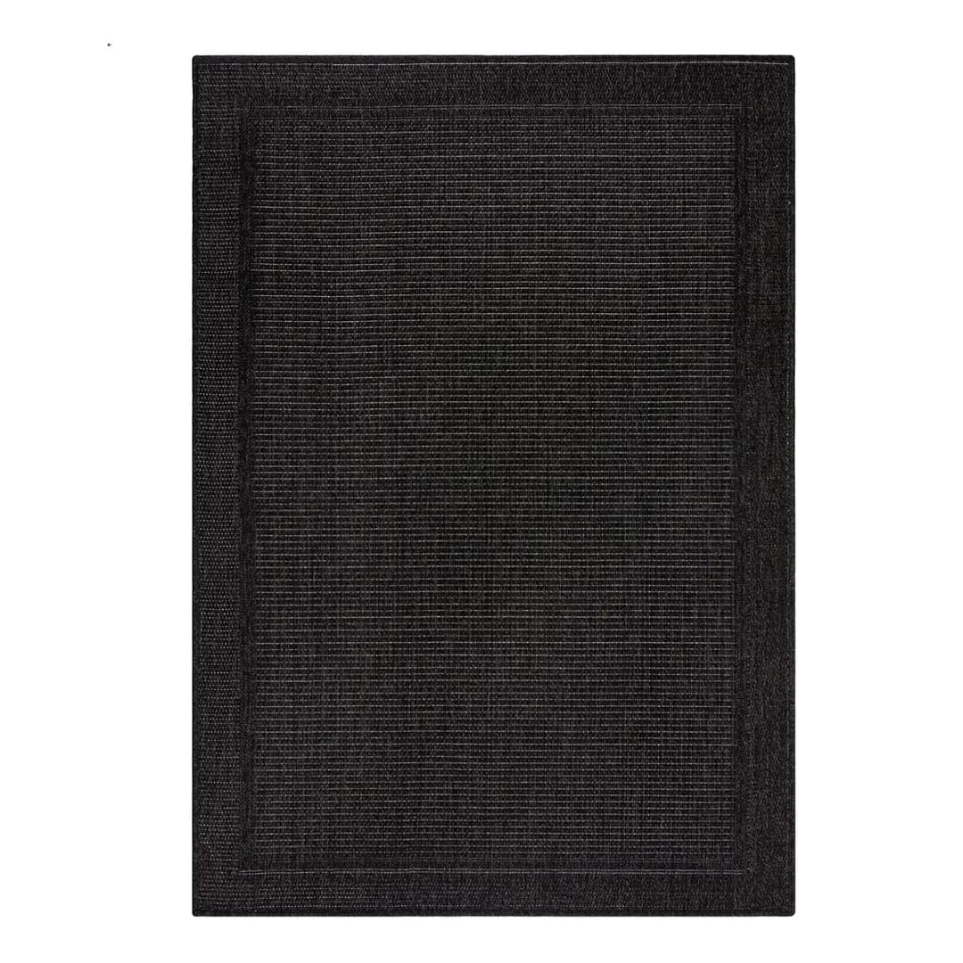 Outdoor-Teppich Weave Grau/Anthrazit | Grau