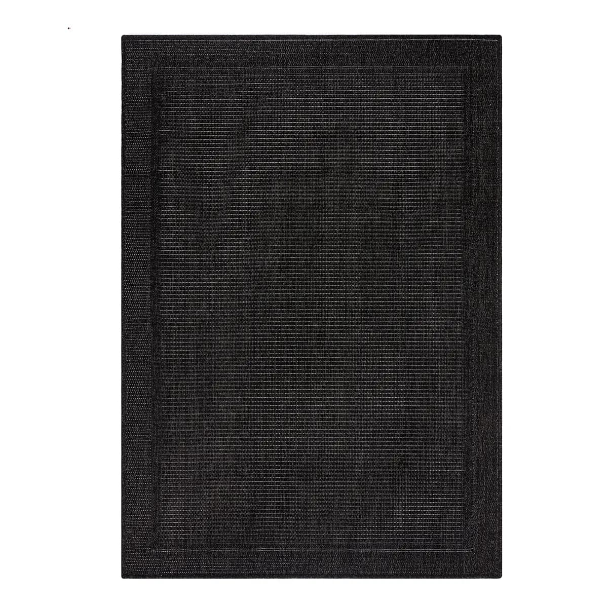 Outdoor-Teppich Weave Grau/Anthrazit | Grau