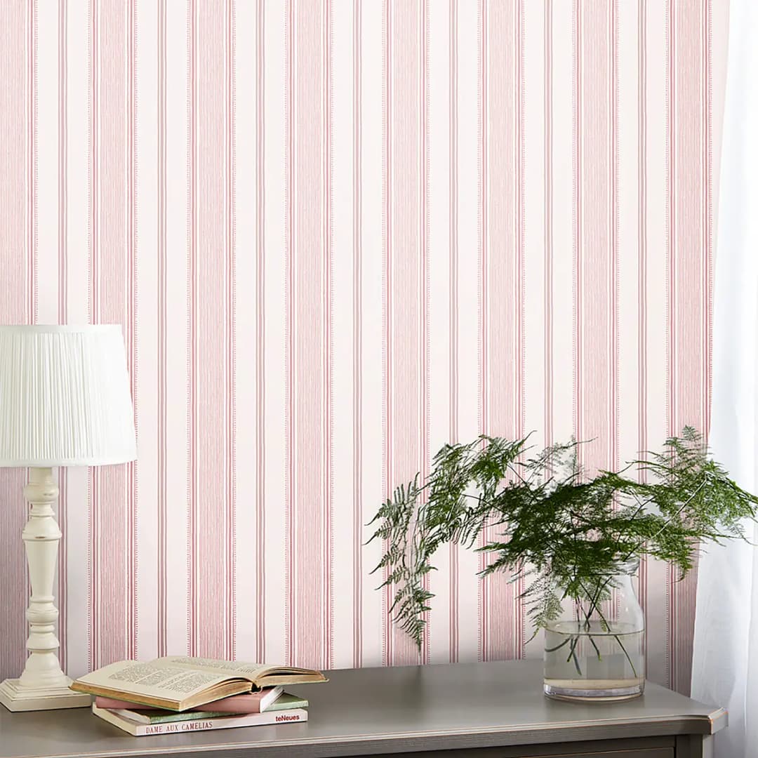 Vliestapete Heacham Stripe | Mehrfarbig