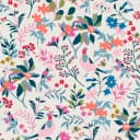 Vliestapete Fields Edge Floral | Mehrfarbig