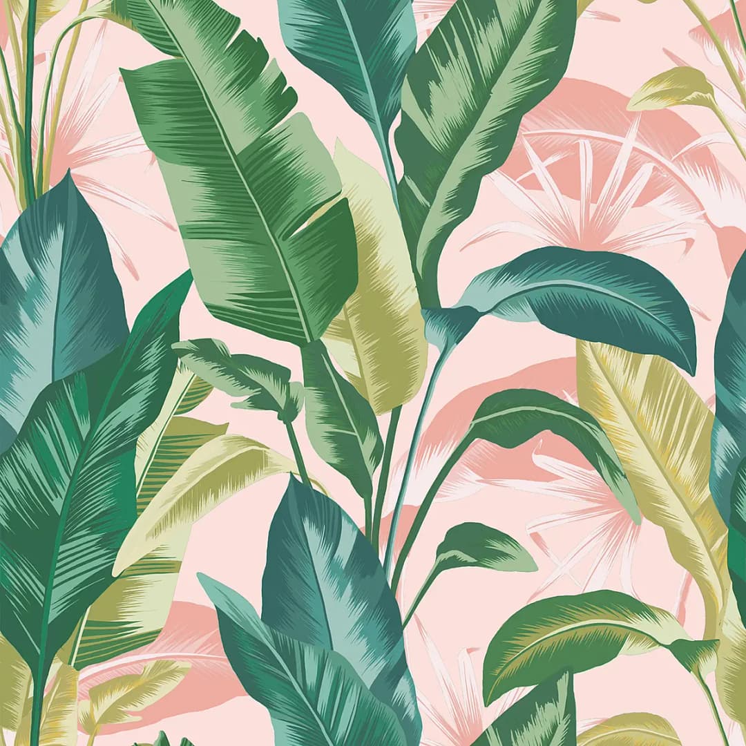 Vliestapete Leaf It Out | Gelb
