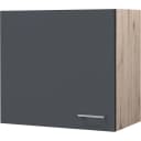 Hängeschrank 60cm Braun/Grau/Basalt | Braun