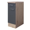Unterschrank 30cm | Braun