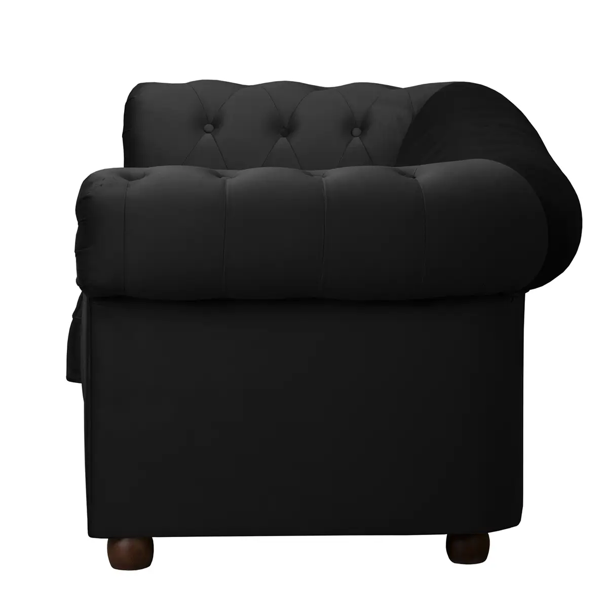 2-Sitzer Sofa Upperclass | Schwarz