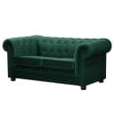 2-Sitzer Sofa Upperclass | Grün