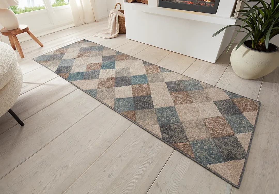 Kurzflorteppich Bakke Beige 80 x 200cm | Beige