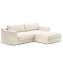 Ecksofa Lizza | Weiß