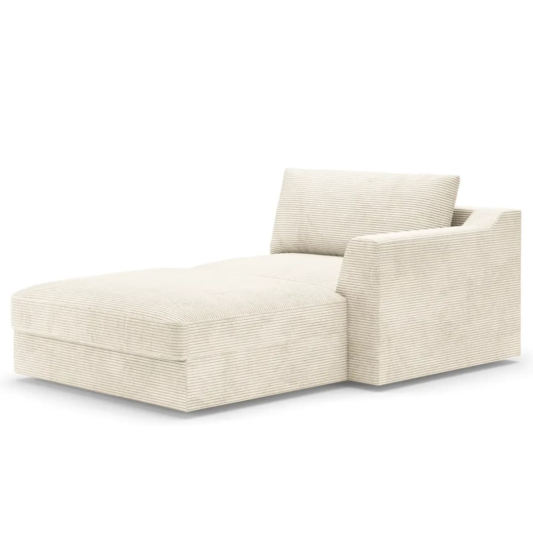 Ecksofa Lizza | Weiß