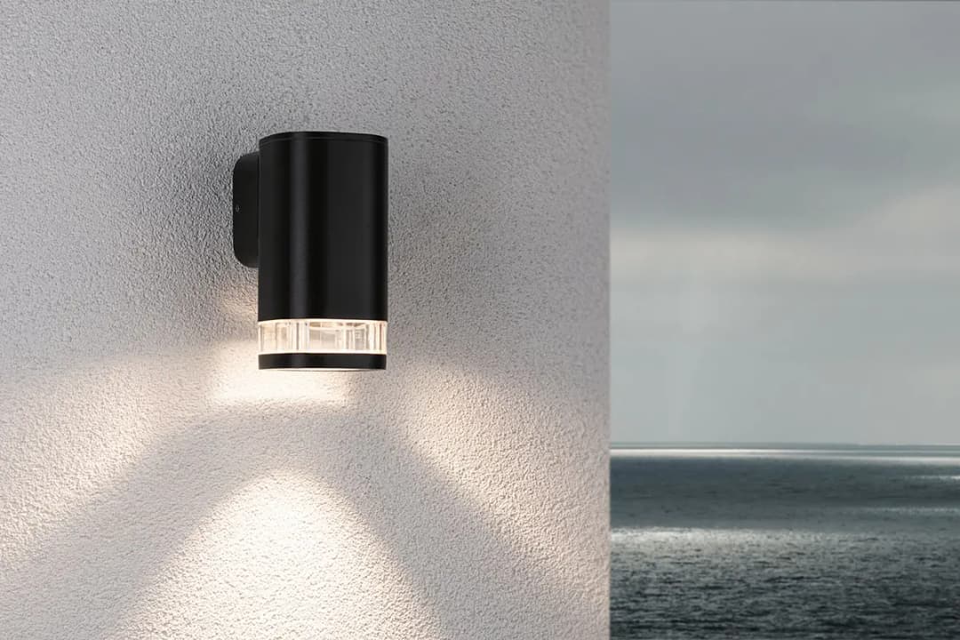 Wandleuchte Colum | Grau