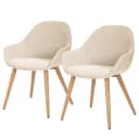 Armlehnenstuhl SENTEO | Beige