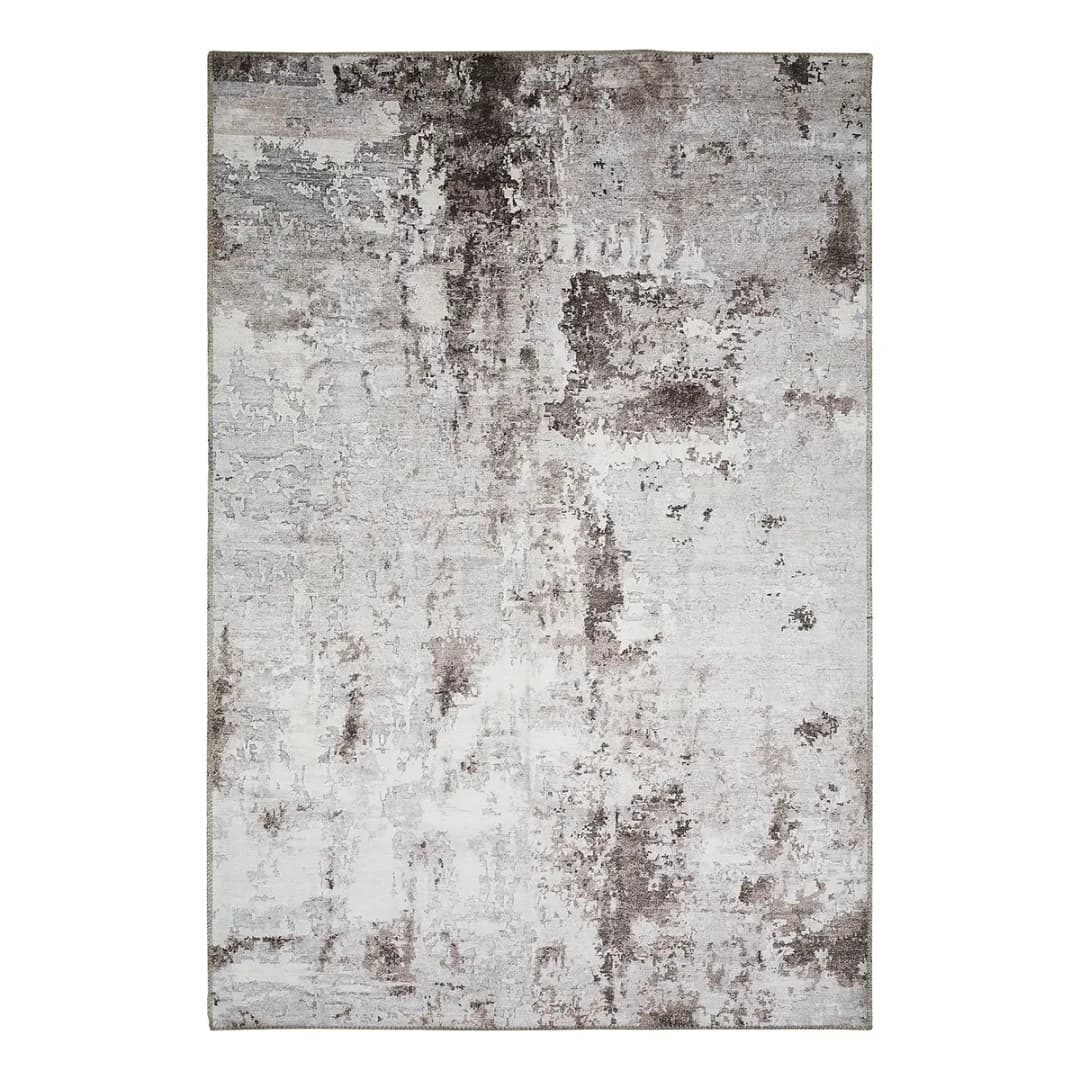 Teppich Lago Typ A Silber/Silber/Braun 160 x 230cm | Mehrfarbig