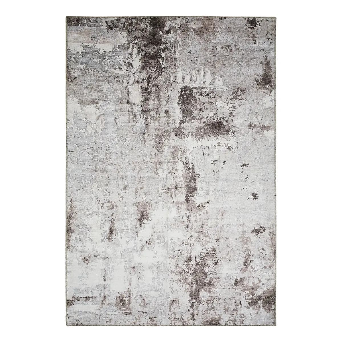 Teppich Lago Typ A Silber/Silber/Braun 160 x 230cm | Mehrfarbig