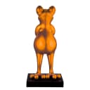 Skulptur Frosch | Orange