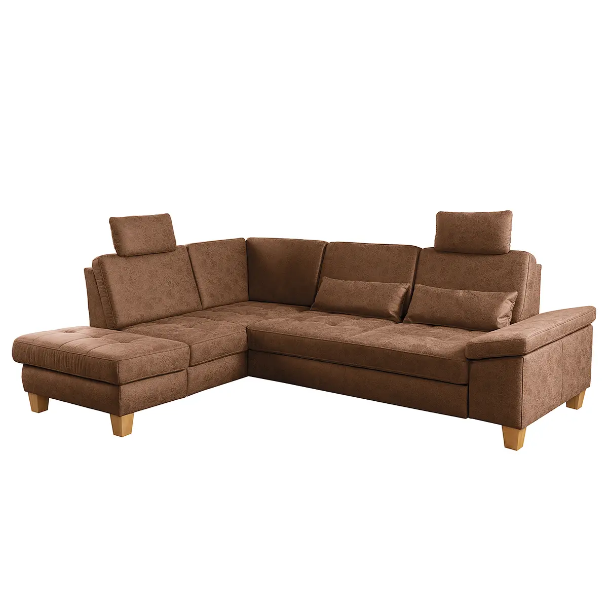 Ecksofa Elley | Braun