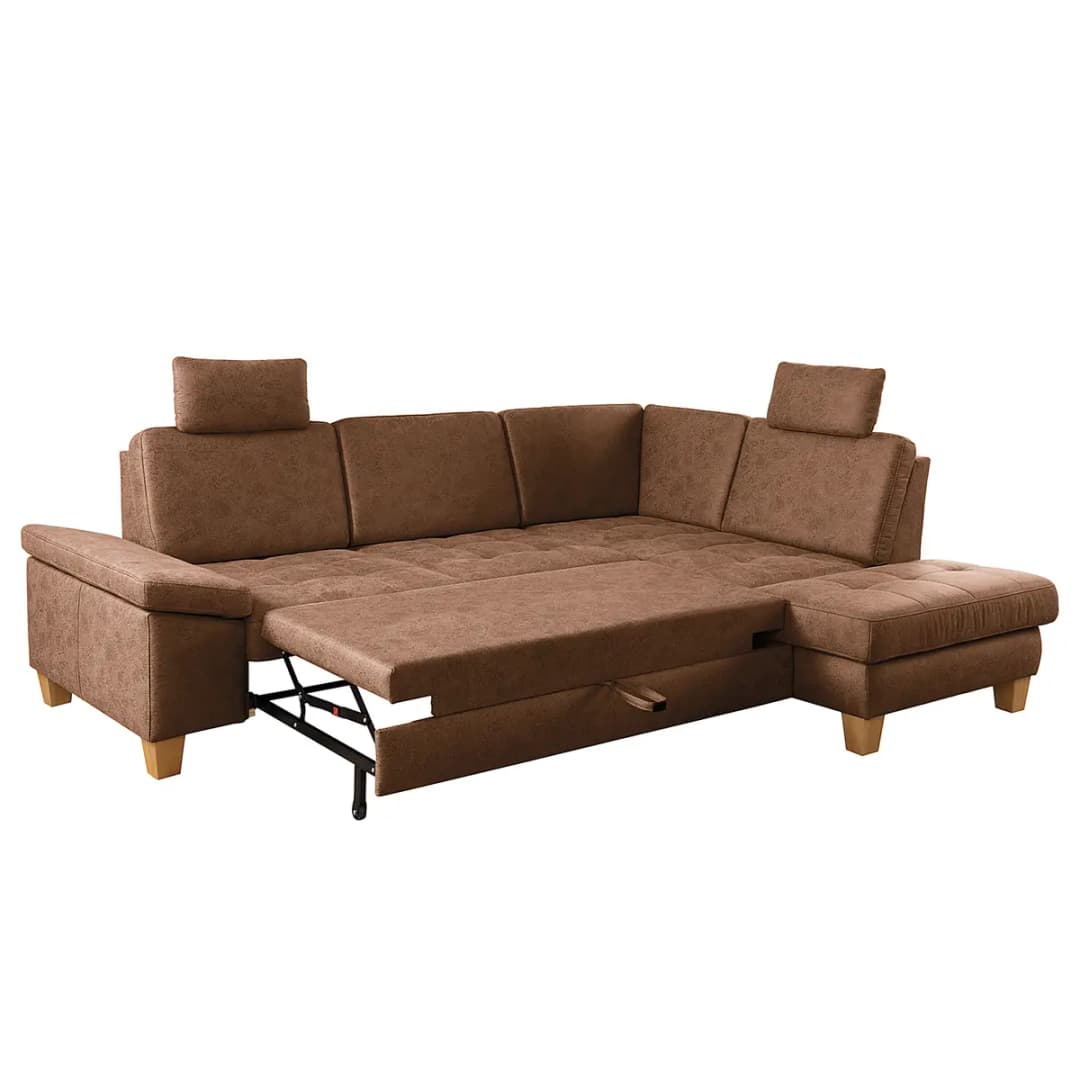 Ecksofa Elley | Braun