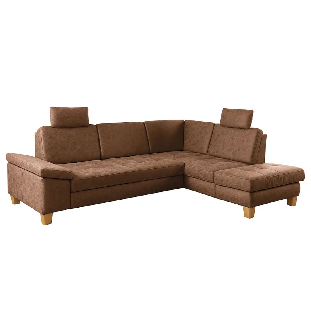 Ecksofa Elley | Braun