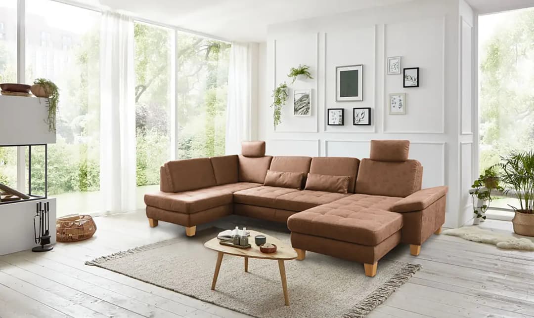 Wohnlandschaft Elley | Braun