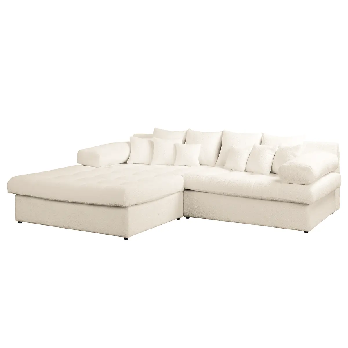 Ecksofa Cady | Weiß