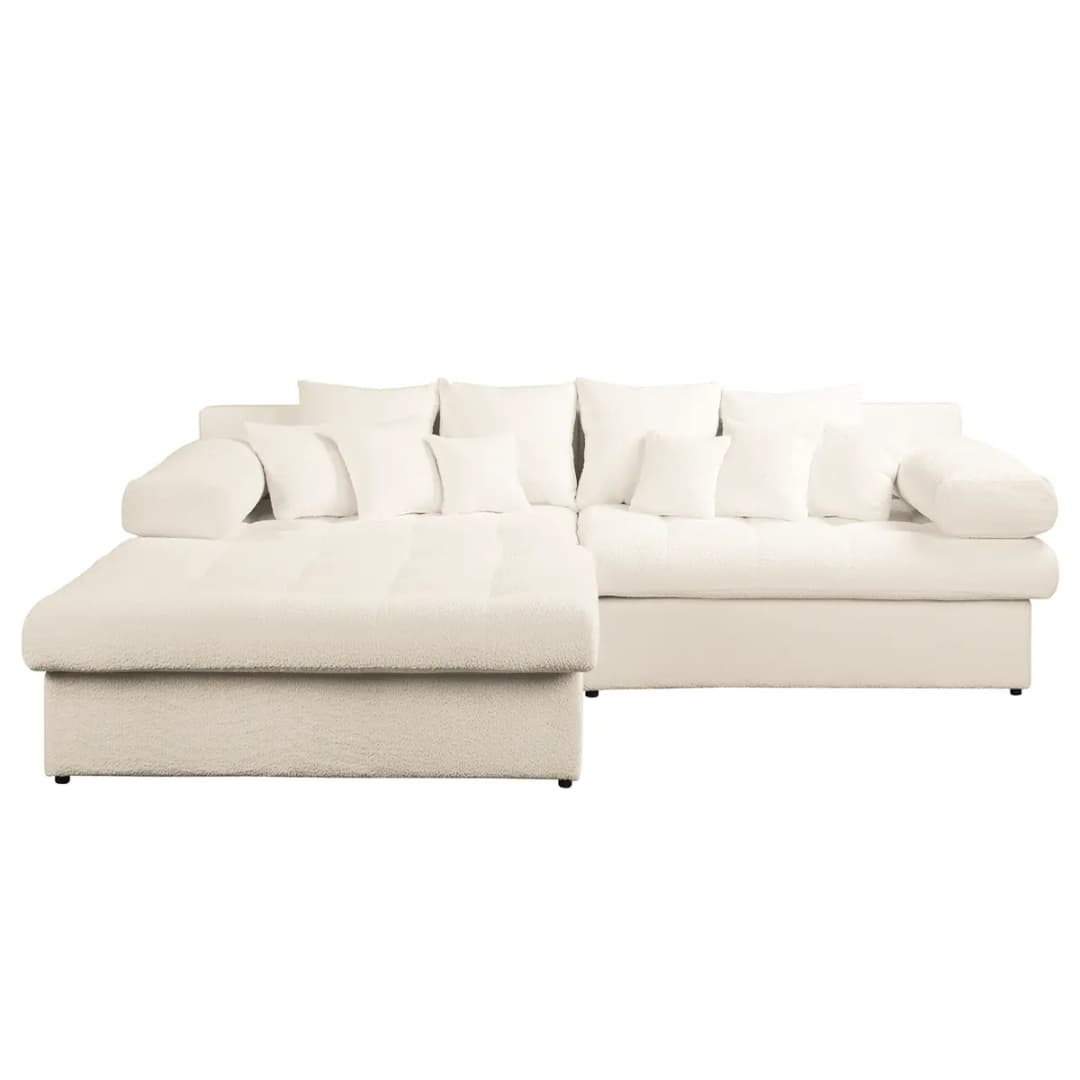 Ecksofa Cady | Weiß