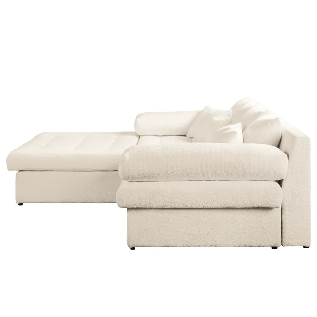 Ecksofa Cady | Weiß