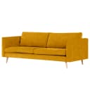 3-Sitzer Sofa Kayena | Gelb