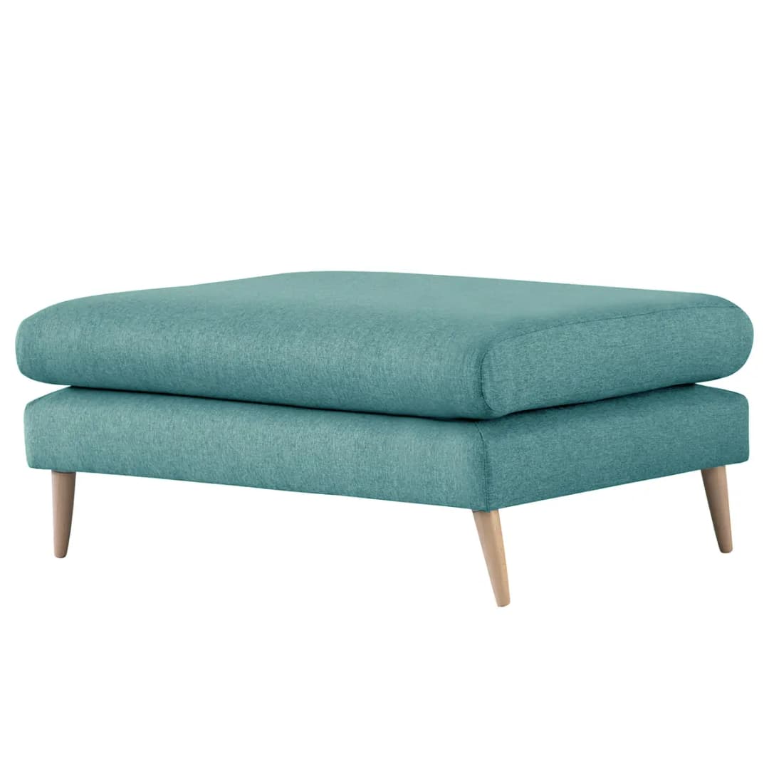 Polsterhocker Kayena | Blau
