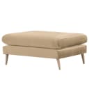 Polsterhocker Kayena | Beige