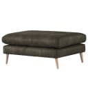 Polsterhocker Kayena | Grau